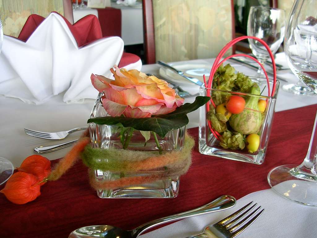 Akzent Hotel Loewen Langenargen Restoran fotoğraf